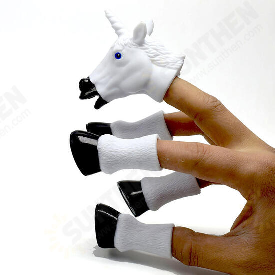 Four-Legged Hoof Flying Horse Finger Set Toy Novelties Toys Wearable Doll