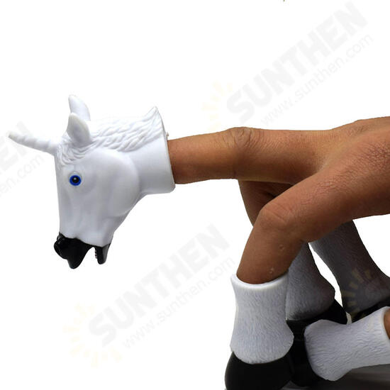 Four-Legged Hoof Flying Horse Finger Set Toy Novelties Toys Wearable Doll