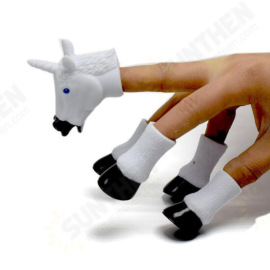 Four-Legged Hoof Flying Horse Finger Set Toy Novelties Toys Wearable Doll