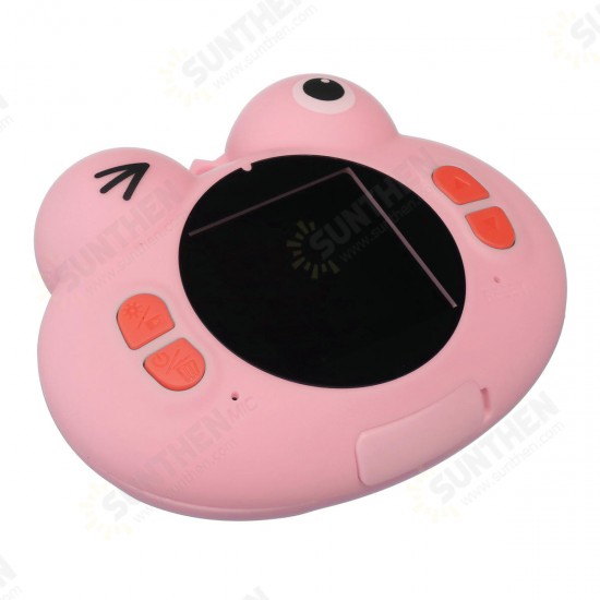 H312 Children Camera Cute Frog Animal 1.54 inch HD Screen Wide Angle 120° With Board Game Novelties Toys