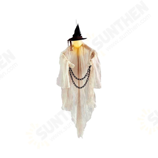 Halloween Farmhouse Flying Witch Atmosphere Decoration Horror Props Outdoor Scene