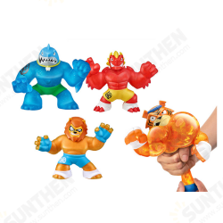 Character Super Elastic Animal Doll Rubber Man Squeeze Le Decompression Vent Toy