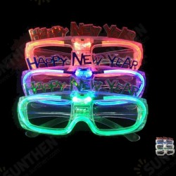LED Sunglasses Goggles Light Up Shades Flashing Rave Glasses Party Blinds Glowing Toys