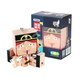 Mini Multi-function Puzzle Wooden Variety Pirate's Novelties Cube Toys for Gift