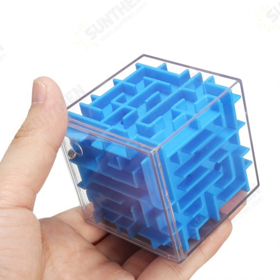 Multi-Color 3D Stereo Labyrinth Fidget Reduce Stress Cube For Kids Children Gift Toys