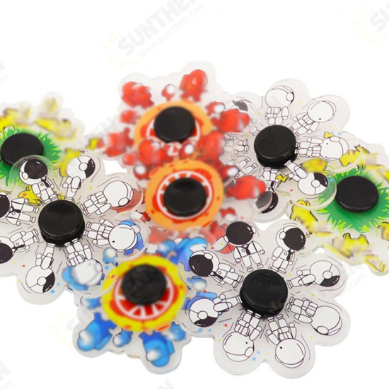 Multi-color Cartoon Whirling Fingertip Gyro Relief Stress Fidget Hand Spinner Anime Dynamic Novelties Toy for Children Gift Multi-color Cartoon Whirling Fingertip Gyro Relief Stress Fidget Hand Spinner Anime Dynamic Novelties Toy for Children Gift