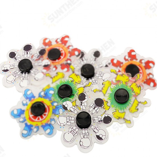 Multi-color Cartoon Whirling Fingertip Gyro Relief Stress Fidget Hand Spinner Anime Dynamic Novelties Toy for Children Gift Multi-color Cartoon Whirling Fingertip Gyro Relief Stress Fidget Hand Spinner Anime Dynamic Novelties Toy for Children Gift