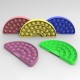 New Multi-shape Random Color Silicone Popits Fidget Push Bubble Parent-child Interaction Desktop Games Stress Reliever Fidget Toy for Children Family Games