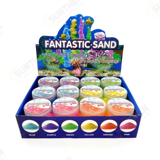 Not Wet Magic Fantastic Sand New Exotic Funny Novelties Toys With Box Packaging