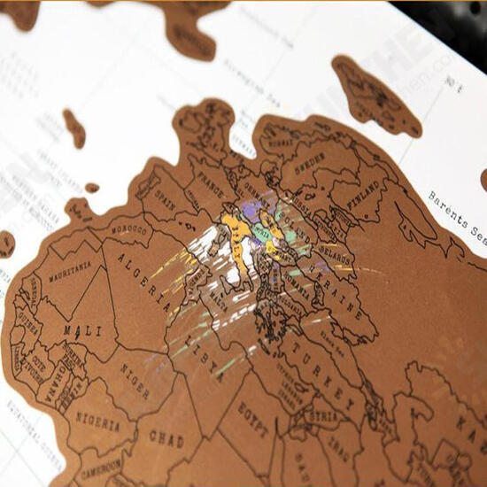 Paper Traveling Scratch Map World Edition Convenient Marking Toys Gift Paper Traveling Scratch Map World Edition Convenient Marking Toys Gift