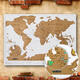 Paper Traveling Scratch Map World Edition Convenient Marking Toys Gift Paper Traveling Scratch Map World Edition Convenient Marking Toys Gift