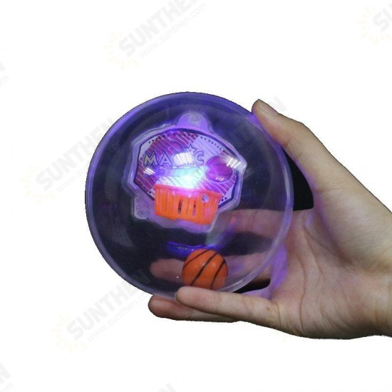 Plastic Rotating Fidget LED Light Basketball ADHD Autism Reduce Stress Focus Attention Toys