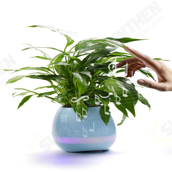 Potted Rims Speakers Creative Intelligent Music Speaker Flower Pot Toys Of Wireless bluetooth Stereo Potted Rims Speakers Creative Intelligent Music Speaker Flower Pot Toys Of Wireless bluetooth Stereo