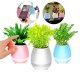 Potted Rims Speakers Creative Intelligent Music Speaker Flower Pot Toys Of Wireless bluetooth Stereo Potted Rims Speakers Creative Intelligent Music Speaker Flower Pot Toys Of Wireless bluetooth Stereo