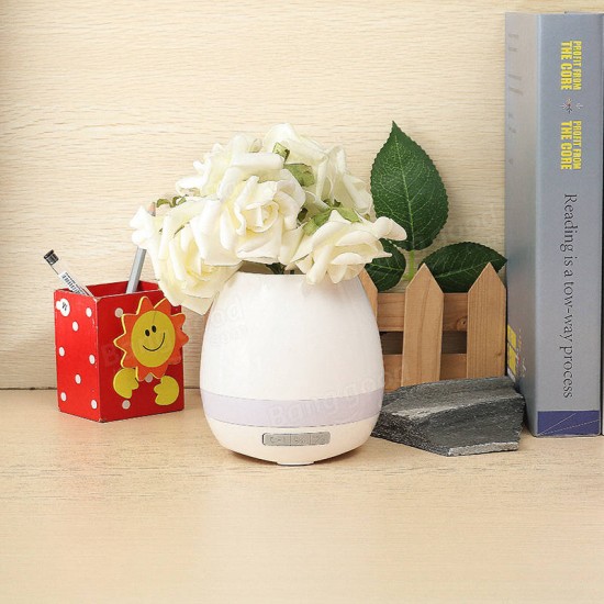 Potted Rims Speakers Creative Intelligent Music Speaker Flower Pot Toys Of Wireless bluetooth Stereo