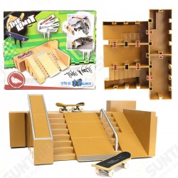 Skate Park Ramp Parts for Tech Deck Finger Board Finger Board Ultimate Parks 91C