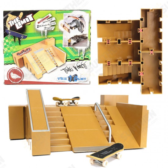 Skate Park Ramp Parts for Tech Deck Finger Board Finger Board Ultimate Parks 91C Skate Park Ramp Parts for Tech Deck Finger Board Finger Board Ultimate Parks 91C