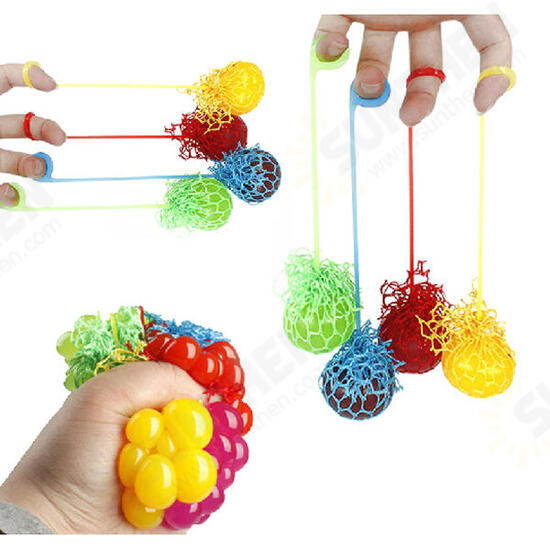 Squeeze Hand Wrist Exercise Stress Relief Toy Grape Shape Squeeze Hand Wrist Exercise Stress Relief Toy Grape Shape
