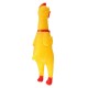 Squeeze Yellow Screaming Rubber Chicken Pet DogToy Squeaker Stress Relievers Gift Squeeze Yellow Screaming Rubber Chicken Pet DogToy Squeaker Stress Relievers Gift