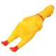 Squeeze Yellow Screaming Rubber Chicken Pet DogToy Squeaker Stress Relievers Gift Squeeze Yellow Screaming Rubber Chicken Pet DogToy Squeaker Stress Relievers Gift