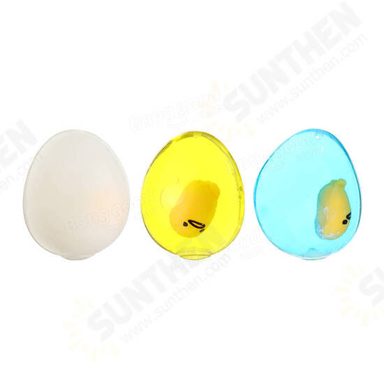 Squishy Yolk Grinding Transparent Egg Stress Reliever Squeeze Stress Party Fun Gift