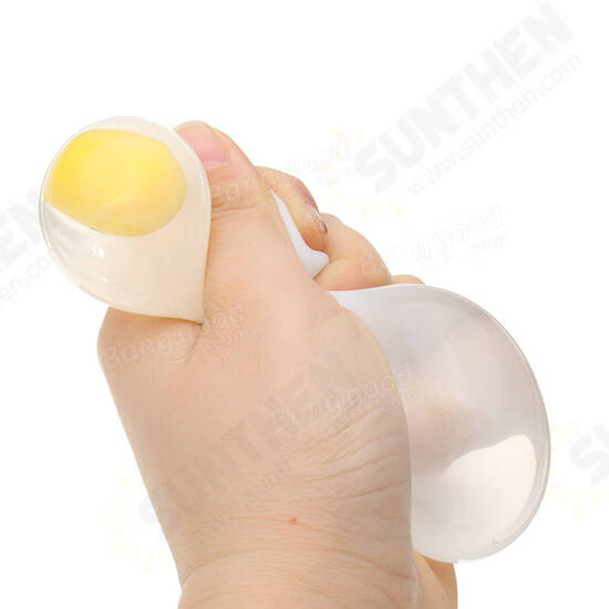 Squishy Yolk Grinding Transparent Egg Stress Reliever Squeeze Stress Party Fun Gift