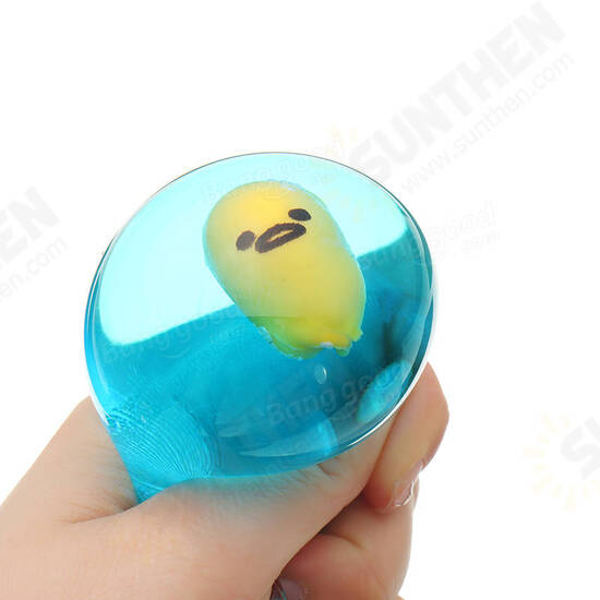 Squishy Yolk Grinding Transparent Egg Stress Reliever Squeeze Stress Party Fun Gift