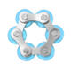 Stainless Steel Colorful Bicycle Chain Shape Rotating Fidget Hand Spinner EDC Reduce Stress Toys