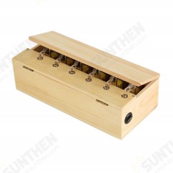 Stress-reduction Toy Multi Switch Wooden Boring Useless Box Strange Fully Assembled Toy Rechargeable For Children Birthday Gift