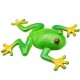 TPR Frog Model Squeeze Soft Stretch Toy 15cm Realistic Frog Novelties April Fool's Day Tricky Toys Creative Decompression Decoration