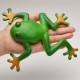 TPR Frog Model Squeeze Soft Stretch Toy 15cm Realistic Frog Novelties April Fool's Day Tricky Toys Creative Decompression Decoration