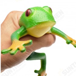 TPR Frog Model Squeeze Soft Stretch Toy 15cm Realistic Frog Novelties April Fool's Day Tricky Toys Creative Decompression Decoration TPR Frog Model Squeeze Soft Stretch Toy 15cm Realistic Frog Novelties April Fool's Day Tricky Toys Creative Decompression Decoration