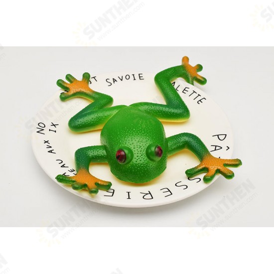 TPR Frog Model Squeeze Soft Stretch Toy 15cm Realistic Frog Novelties April Fool's Day Tricky Toys Creative Decompression Decoration TPR Frog Model Squeeze Soft Stretch Toy 15cm Realistic Frog Novelties April Fool's Day Tricky Toys Creative Decompression Decoration