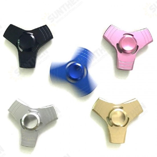 Tri Spinner Fidget Pattern Hand Spinner Rotating Toys Metal Fingertips Fingers Gyro Reduce Stress