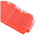 Toy 15Darts Plastic Clip Magazine For Nerf Modify Stryfe Elite Retaliator Blaster Toy Orange Transparen