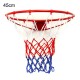 Wall Mounted Hanging Basketball Goal Hoop Rim Metal Netting