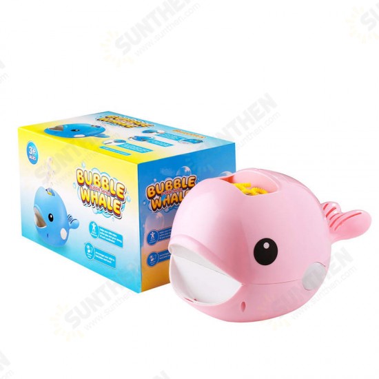 Whale Bubble Machine Automatic Bubble Machine Children Outdoor Indoor Toys