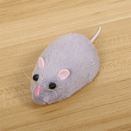 Wireless Electronic Remote Control Rat Plush RC Mouse Toy Hot Flocking Emulation Toys Rat for Cat Dog,Joke Scary Trick Toys