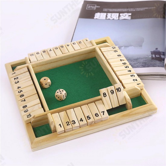 Wooden KTV Digital Flop Desktop Games Multilayer Novelties Toys For Kids Children Gift