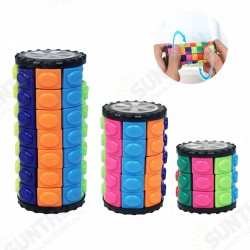 3/5/7 Layers Fidget Toy Magic Cube Puzzle Brain Teasers for Adults Cylinder Rotate Hand Game Trick Puzzle Gift for Kids Child 3/5/7 Layers Fidget Toy Magic Cube Puzzle Brain Teasers for Adults Cylinder Rotate Hand Game Trick Puzzle Gift for Kids Child