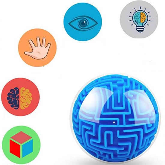 3D Maze Ball Brain Teasers Game Ball Intelligence Training Puzzle Toy Gifts Challenges Game Lover Tiny Balls Brain Teasers Game For Kids Adults