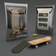 5-Layers Maple Finger Skateboard Wooden Fingerboard Toy Professional Stents Finger Skate Set Or One Set Trucks With Tool For Fingerboard Skate