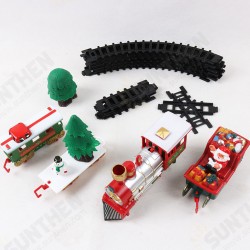 Christmas Train Set Electric Train Toy For Boys Girls Smokes Lights & Sound Railway Kits Steam Locomotive Engine Cargo Cars Tracks Christmas Gifts For Kids Christmas Train Set Electric Train Toy For Boys Girls Smokes Lights & Sound Railway Kits Steam Locomotive Engine Cargo Cars Tracks Christmas Gifts For Kids