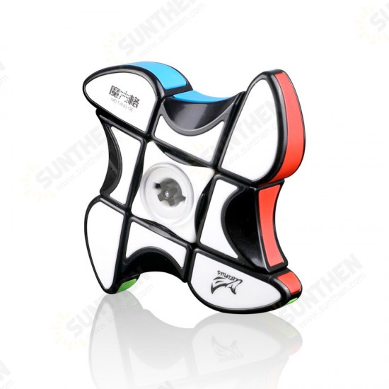 Fidget Spinning Cube 2-in-1 Finger Toy Puzzle Spinner Toys Stress Relief Gifts for Kids Adults