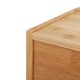 2 Tier Kitchen Wooden Bamboo Bread Bin Storage Crock Canister Large Bread Food Bins Cabinet