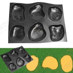 DIY Stepping Stone Mold Concrete Paving Pathway Outdoor Garden Pebble Cement DIY Stepping Stone Mold Concrete Paving Pathway Outdoor Garden Pebble Cement