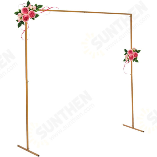 Square Metal Arch Wedding Party Bridal Prom Garden Floral Decoration Party Supplies Decorations