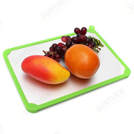 Kitchen Green Defrosting Tray Thaw Frozen Food Plate Quick Time Safe Defrost Anti-bacteria