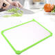 Kitchen Green Defrosting Tray Thaw Frozen Food Plate Quick Time Safe Defrost Anti-bacteria