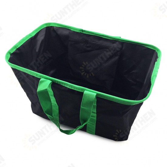 Large Capacity Folding Shopping Basket Waterproof Eco-friendly Reusable Shopping Bag Storage Basket